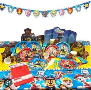 lot 12227 image: Paw Patrol Birthday Party Supply Kit
