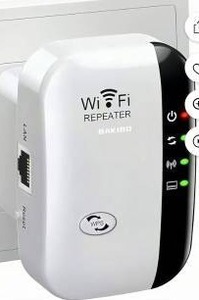 lot 12229 image: 300M WiFi Range Extender Signal Booster, Lot of 2
