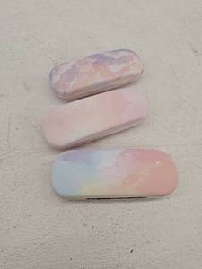 lot 12254 image: Holographic Eyeglasses Cases Set of 3