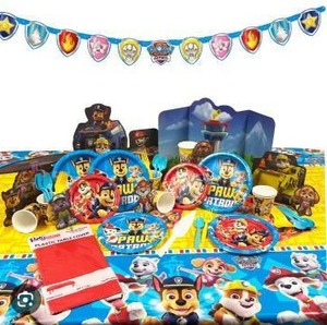 lot 12266 image: Paw Patrol Birthday Party Supply Kit