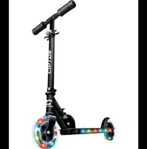 lot 26919 image: Led Light Up Folding Scooter - Retail $59