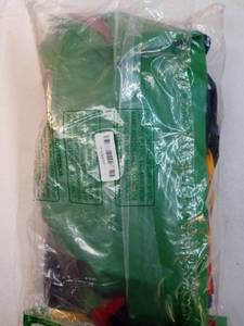 lot 26930 image: 18 Pack Bib Apron Bulk Unisex Plain Adjustable Apron with Pocket for Chef Cook Craft Kitchen Painting(Mixed Colors) - Retail $28