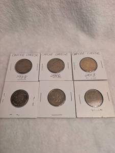 lot 508 image: Chuck E. Cheese Token Collection Set  Bonus Arcade Coins&nbsp