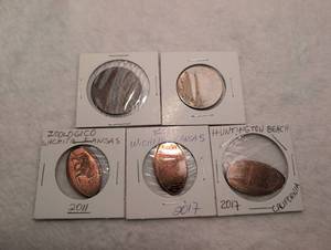 lot 509 image: Pressed Penny Collection from Zoo and Tourist Attractions