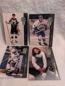lot 610 image: 1993 Classic Four Sport Hockey Trading Cards Lot - 4 ct