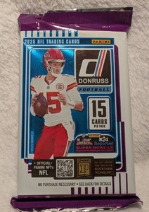 lot 712 image: 2023 Panini Donruss NFL Football Trading Cards Pack - 15 Card Pack