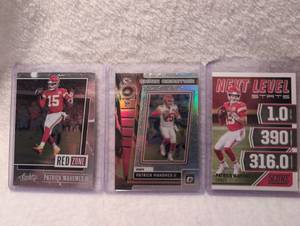 lot 1001 image: Patrick Mahomes II Football Trading Cards Collection