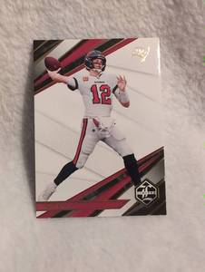 lot 1004 image: Tom Brady 2021 Panini Limited Football Card #82 Tampa Bay Buccaneers