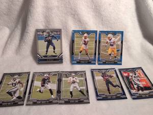 lot 1038 image: Playbook NFL Football Trading Cards Collection - 8 ct