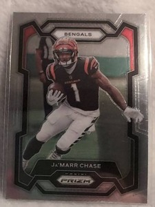 lot 1041 image: 2023 Panini Prizm Football JaMarr Chase #56 Bengals