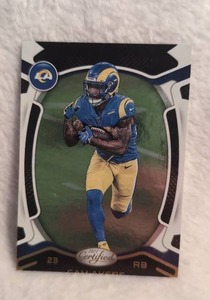 lot 1046 image: Cam Akers Los Angeles Rams Football Card - Card ErrorMisprint&nbsp