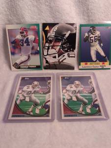 1990s NFL Football Hall of Fame and Pro Bowl Trading Card Collection - 5 ct