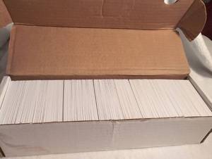 lot 1990 image: Baseball Card Collection Mixed Topps Set - Approx 500 Cards