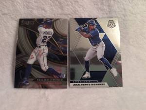 lot 2007 image: Adalberto Mondesi Kansas City Royals Baseball Card Lot - 2 ct