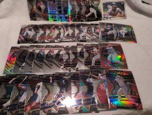 lot 2009 image: Panini Select Holo and Prizm Baseball Card Collection Lot - 44 ct