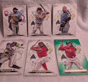 lot 2030 image: Topps Inception Baseball Cards Lot of 6 Cards (Includes Salvador Perez)