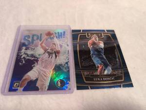 lot 3004 image: Luka Don�i� Basketball Trading Cards Set - 2 ct