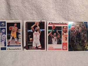 lot 3006 image: NBA Basketball Trading Cards Collection - Stephen Curry and Kevin Durant
