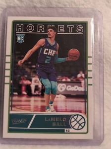 lot 3008 image: LaMelo Ball Charlotte Hornets Rookie Basketball Card #2