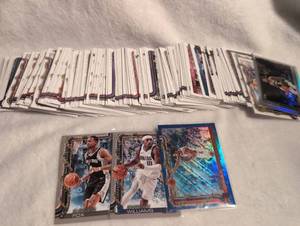 lot 3011 image: Modern Basketball Trading Card Collection Bundle