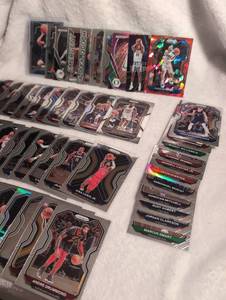 lot 3014 image: Basketball Card Collection - Prizm and Emergent Inserts -51 ct