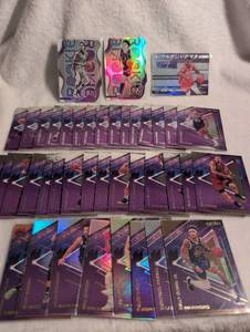 lot 3020 image: NBA Basketball Trading Cards Collection with Holographic Prizm Parallel Cards -including Zion Williamson - 31 ct