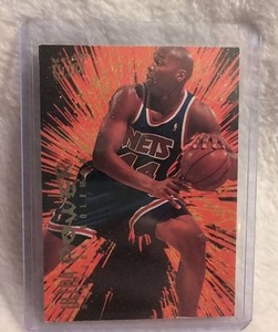 lot 3026 image: Derrick Coleman New Jersey Nets Ultra Power Basketball Card 2 of 10