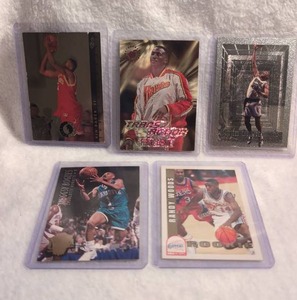 lot 3029 image: 1990s NBA Basketball Trading Cards Collection - 4 ct
