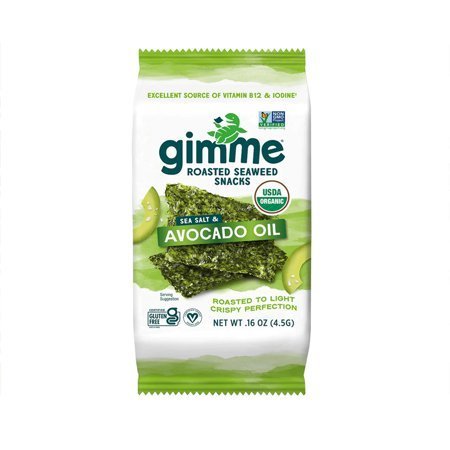 lot 3314 image: Gimme Seaweed Snacks - Sweed Sltavo Snack - Case Of 6.16 Oz