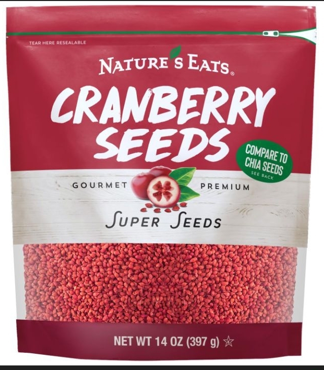 lot 3315 image: Natures Eats Cranberry Seeds Super Seeds 14oz BEST BY 02282026&nbsp