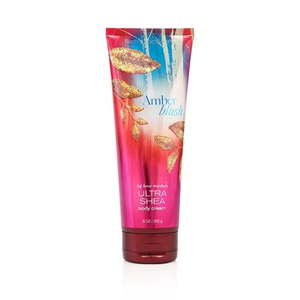 lot 3339 image: Bath & Body Works Amber Blush 8.0 oz Ultra Shea Body Cream