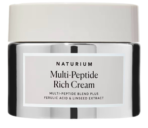 lot 3406 image: Naturium Multi-Peptide Rich Cream, Hydrating &amp Nourishing to Help Appearance of Fine Lines &amp Wrinkles, Vegan &amp Cruelty-Free, 1.7 oz - Retail $25