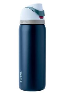 lot 3006 image: Owala 32oz FreeSip Stainless Steel Water Bottle - Navy Nights