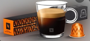 lot 3034 image: Nespresso Vienna Lungo Coffee Capsule Pods 10 Count