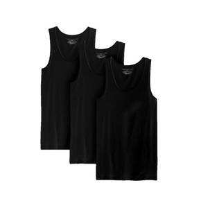 lot 3041 image: Tommy Hilfiger Cotton A-Shirt 3-Pack Black SM