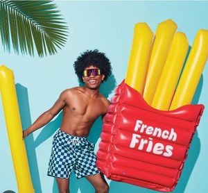 lot 3044 image: Sun Squad Inflatable French Fry Pool Noodles