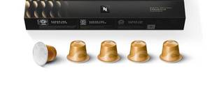 lot 3048 image: Nespresso Capsules Original Line, Caramello, Medium Roast Espresso Coffee, 10 Count Espresso Coffee Pods