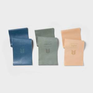 lot 3086 image: Premium Loop Band Kit - All In Motion Latex Resistance Bands, Medium to Heavy