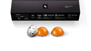 lot 3087 image: Nespresso Capsules Vertuo, Inizio, Medium Roast Coffee, 10-Count Coffee Pods, Brews 5.0oz.