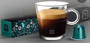 lot 3119 image: Nespresso Stockholm Fortissio Lungo Coffee Pods 10 Pods