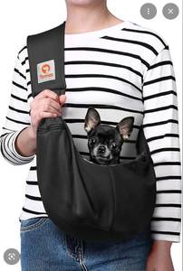 lot 3170 image: Tomkas Dog Sling Carrier for Small Dogs