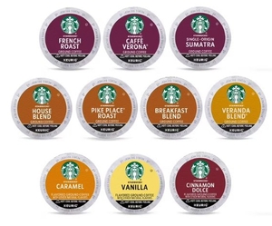 lot 3173 image: Starbucks K-Cup Coffee Variety Pack 40 Pods