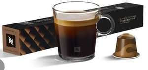 lot 3212 image: Nespresso Cioccolatino Coffee Pods Barista Creations 10 Count