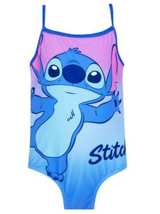lot 3297 image: Disney Lilo and Stitch Swimsuit  Lilo and Stitch Bathing Suit  Girls One-Piece Swimwear  Girls Swimming Suit  Blue 12