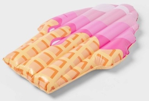Sun Squad Ice Cream Cone Pool Float