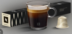 lot 2731 image: Nespresso Compatible Coffee Pods Capsules 10 Count
