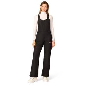 lot 2733 image: Arctix Womens Essential Insulated Bib Overalls, Black, X-Large - Retail $50