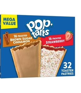 lot 2756 image: Pop-Tarts Variety Pack Toaster Pastries  Breakfast Foods  Shelf-Stable  54.1 oz (32 Count)