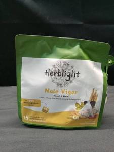 lot 2782 image: Herblight Male Vigor Sweet and Warm 15 Tea Bags