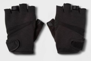 lot 2818 image: Mens Black Fingerless Training Gloves